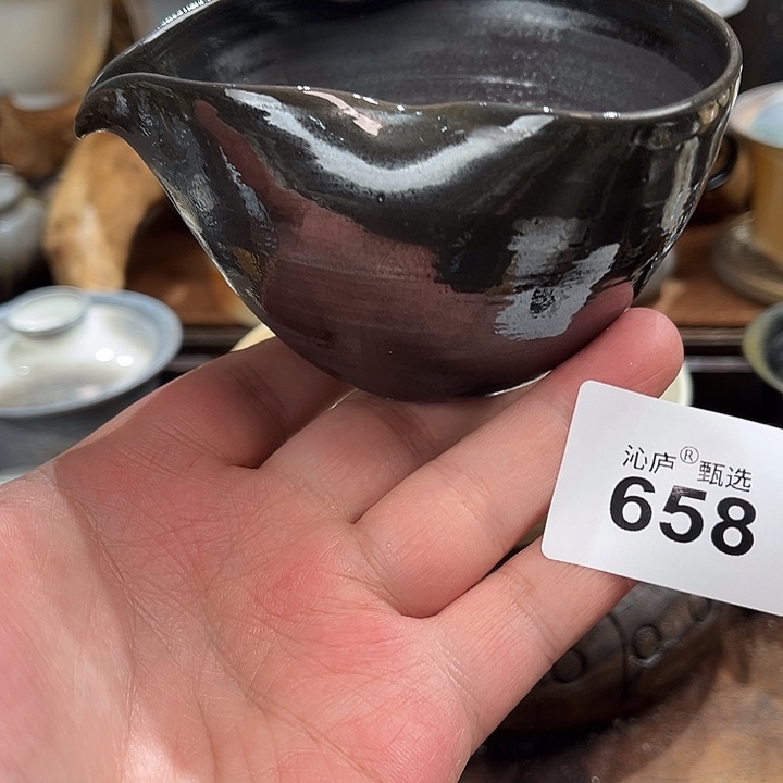 沁庐柴窑古法柴烧全手工茶具