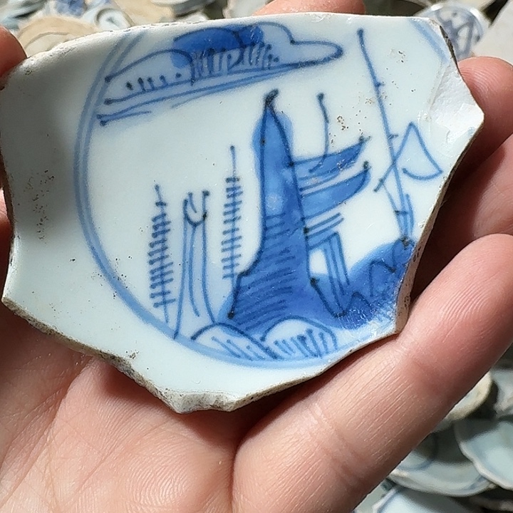 瓷片瓷片标本，顺丰包邮