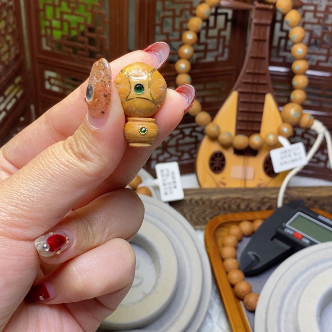 凤眼菩提手串尼泊尔麒麟