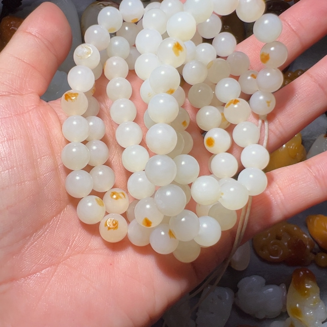 周***行和田玉未镶嵌吊坠(不含链)