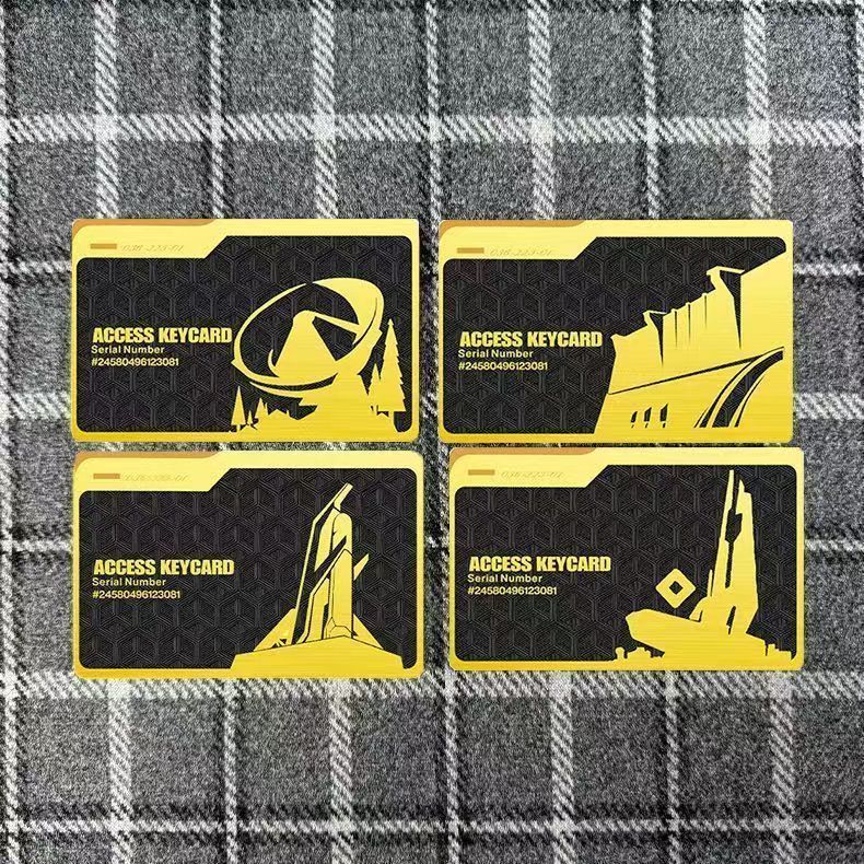三角洲行动周边488NFC游戏启动金属房卡钥匙卡可定制送朋友收藏