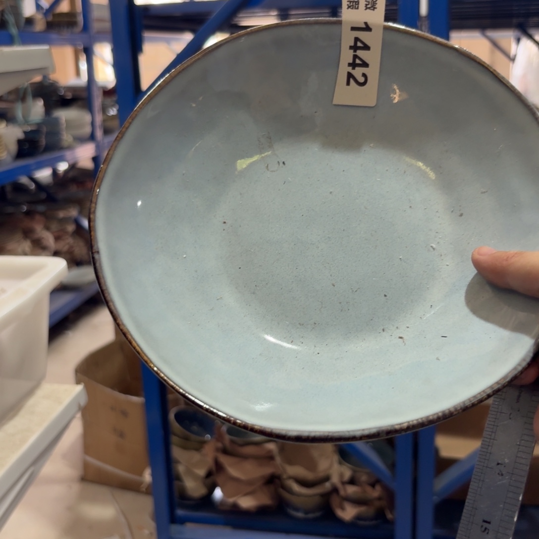 陶瓷1442 微瑕陶瓷餐具2个