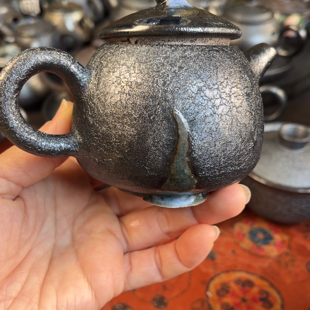 辣***辣柴烧茶器主人杯杯柴烧