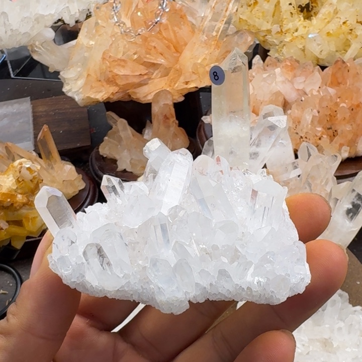 想***圆珠宝半成品水晶未镶嵌