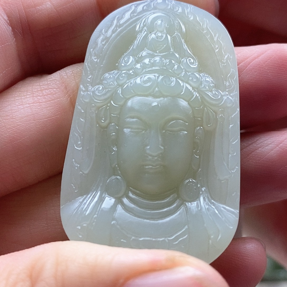 和田玉（糖玉）未镶嵌颈饰