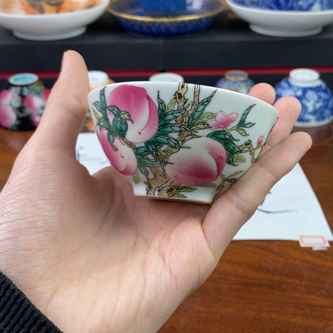 杯景德镇手绘陶瓷艺术