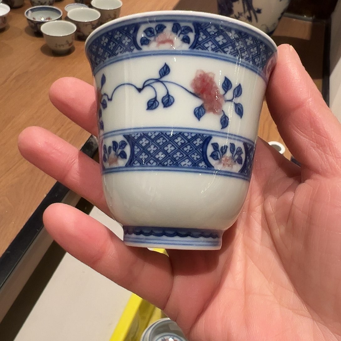 微瑕臻玉古坊原矿釉里红