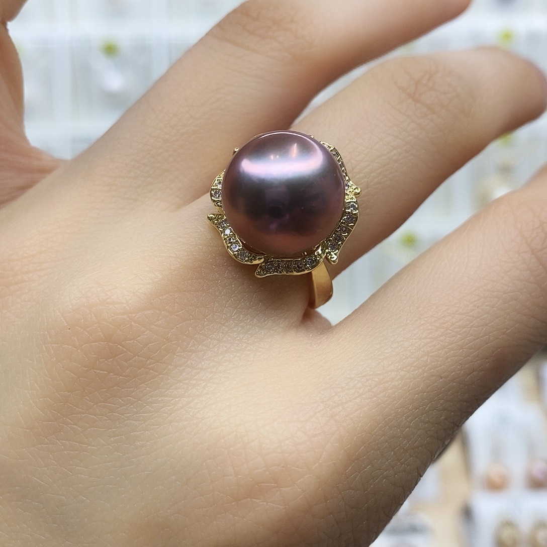 淡水珍珠颈饰合金