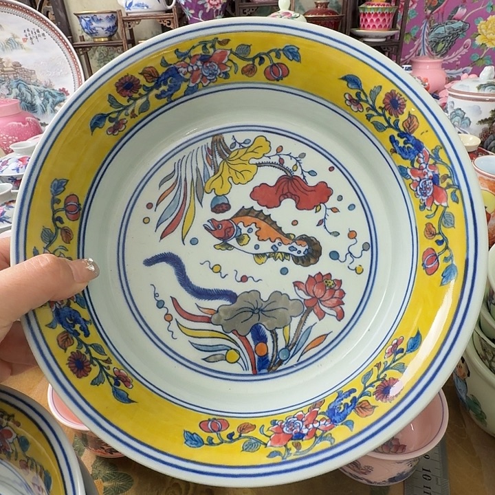 融***海瓷摆件景德镇陶瓷