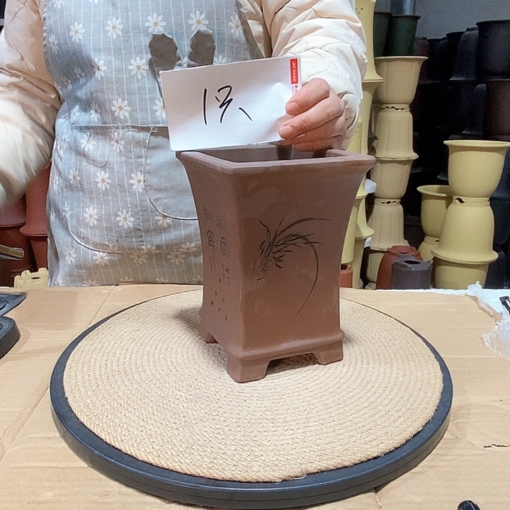 紫砂花盆紫砂花盆