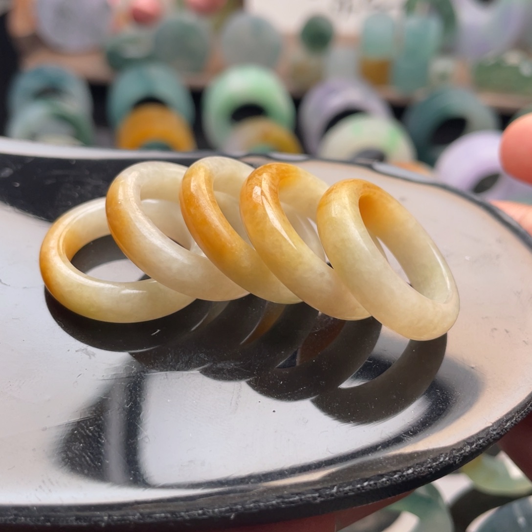 定制翡翠未镶嵌  一口黄 （任选1个）