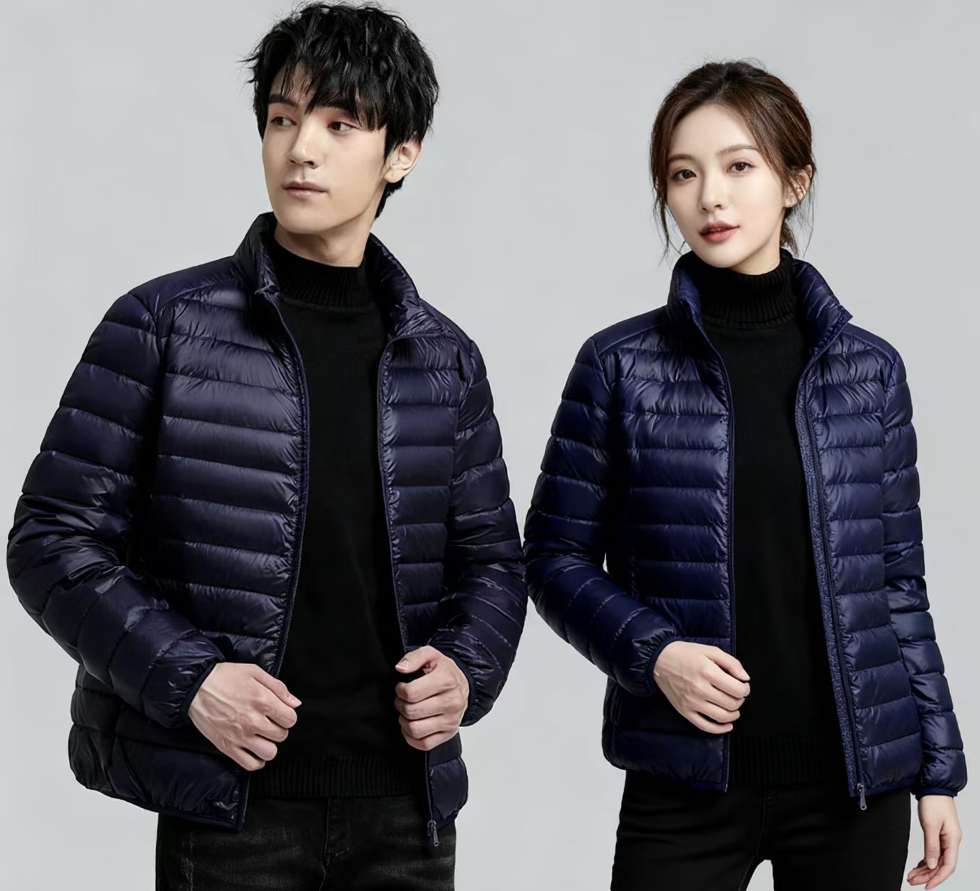 【真羽绒】男女同款短款羽绒服