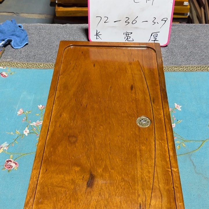 慕***࿐整块实木根雕茶盘