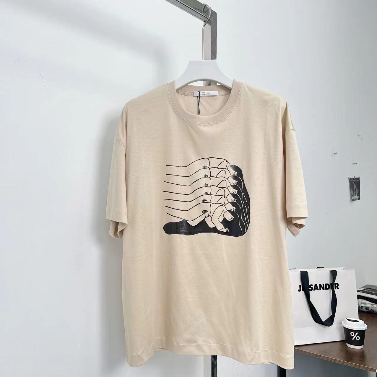 女夏季新款洋气宽松百搭短袖T恤B3257