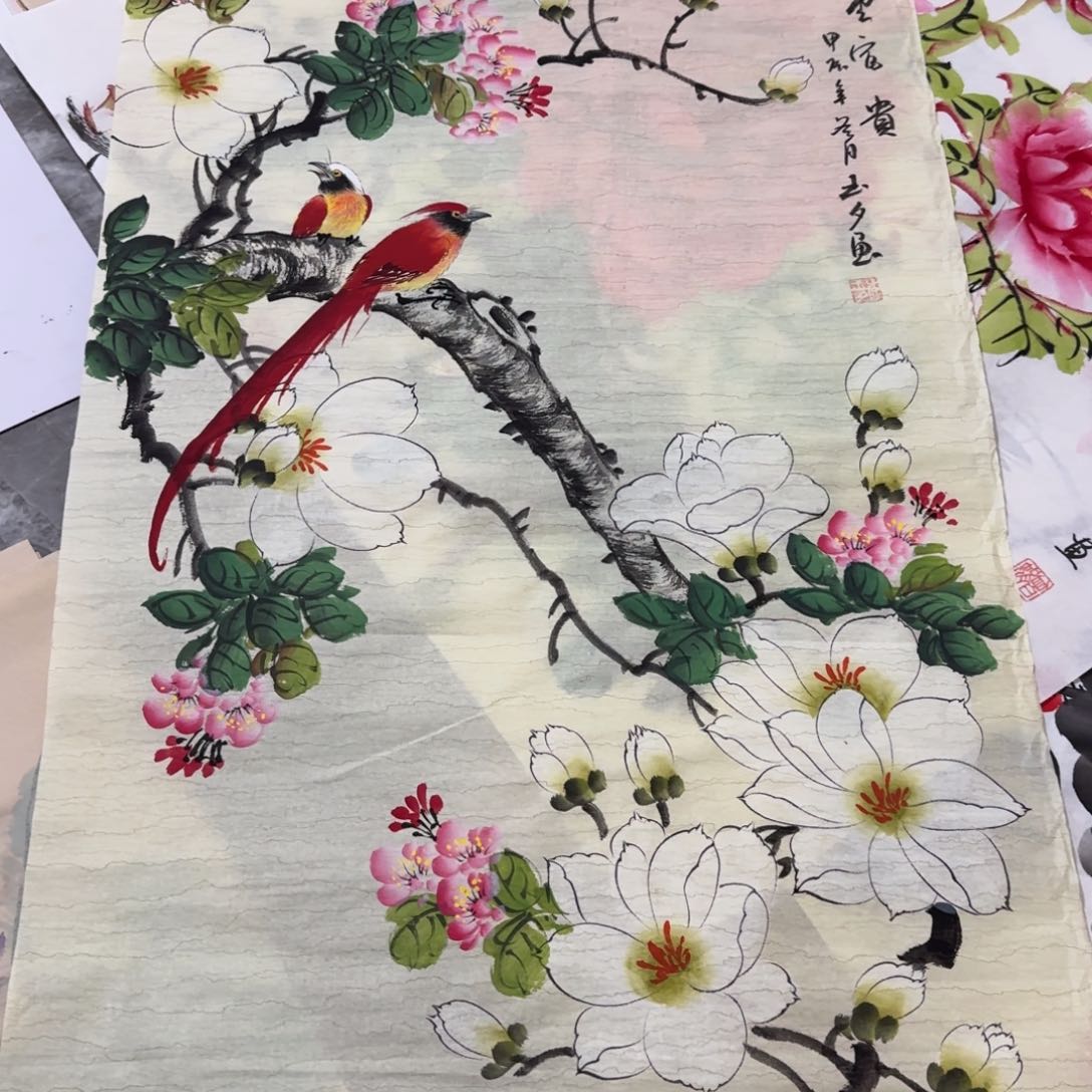 国画晓彤美术馆直播间