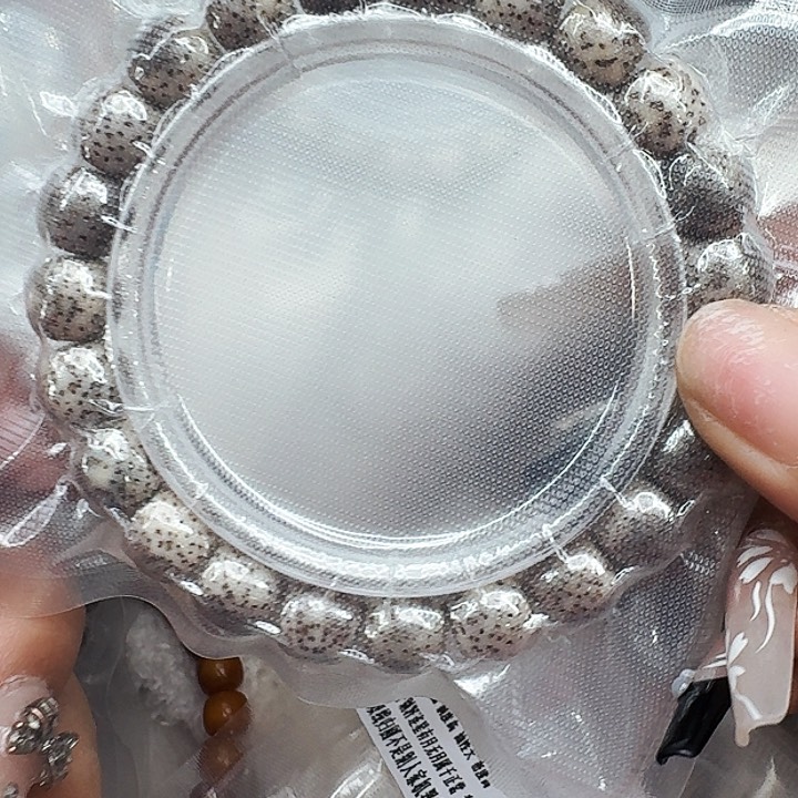 星月菩提手串631尽头卡姿兰灰星月菩提10桶单圈