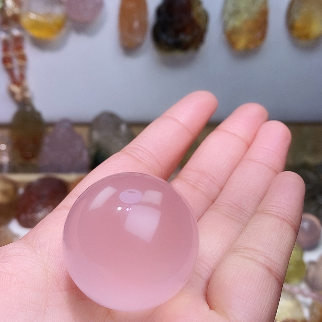 水晶摆件未镶嵌水晶人***！