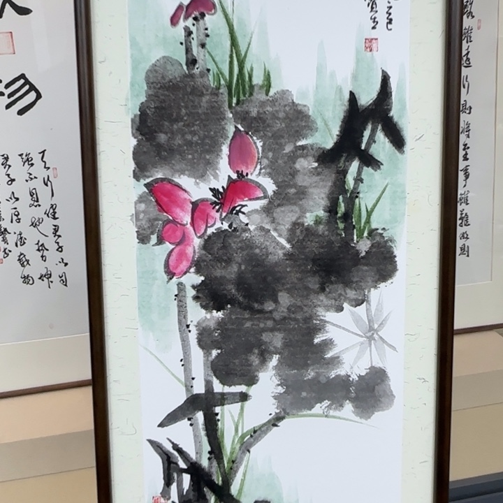 国画国画荷花0001