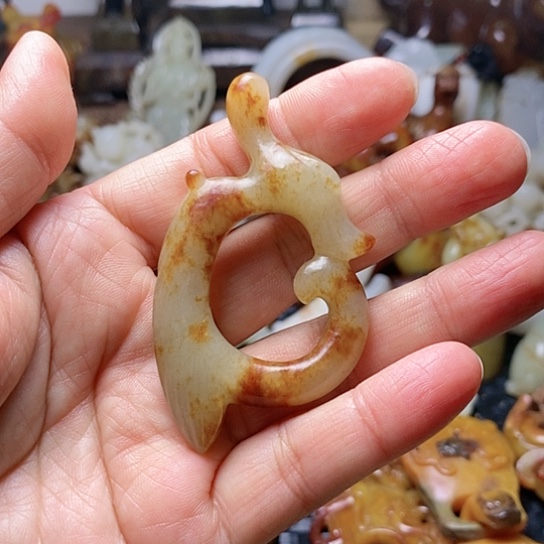 和田玉挂件未镶嵌D*