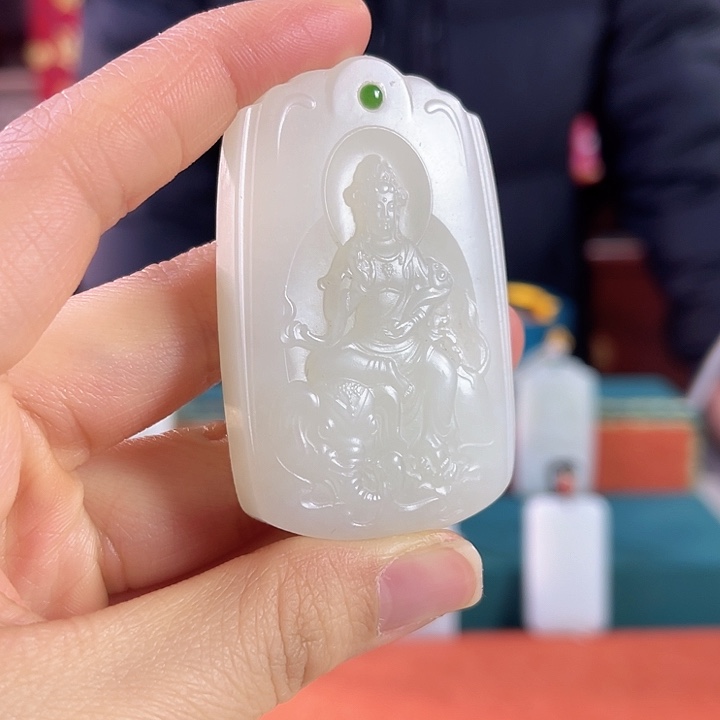 和田玉吊坠未镶嵌