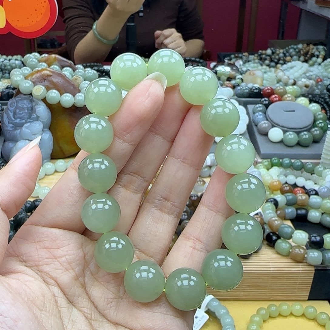 和田玉手链未镶嵌