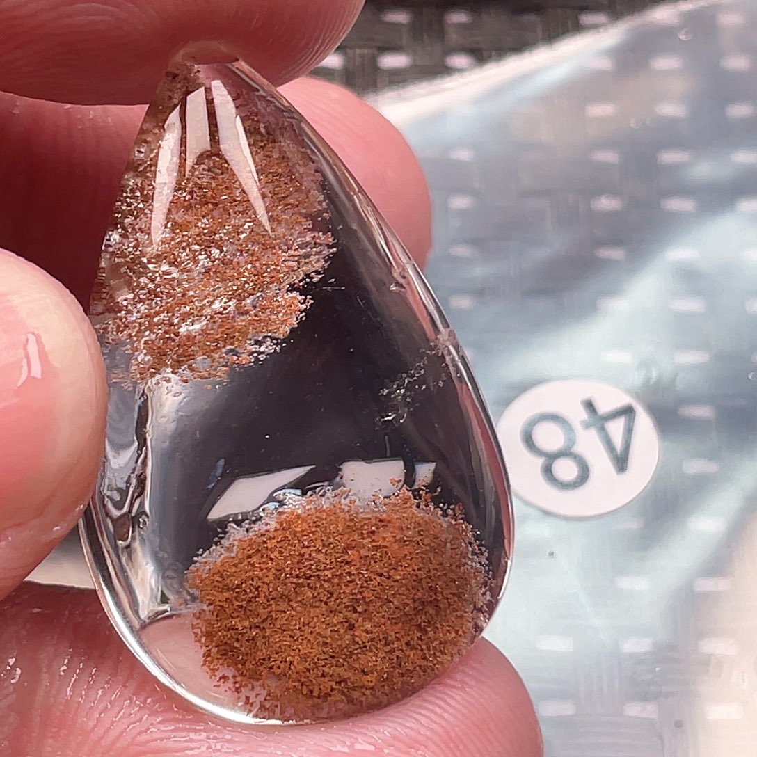 【闪购商品】颈饰未镶嵌水晶叶*