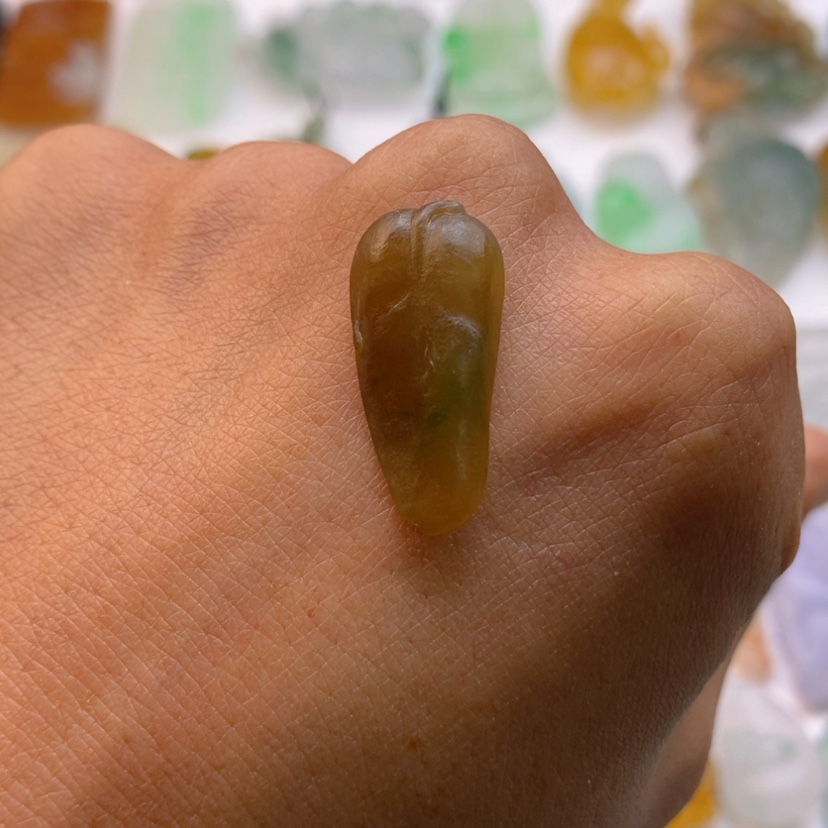 【闪购商品】定制翡翠未镶嵌叶子