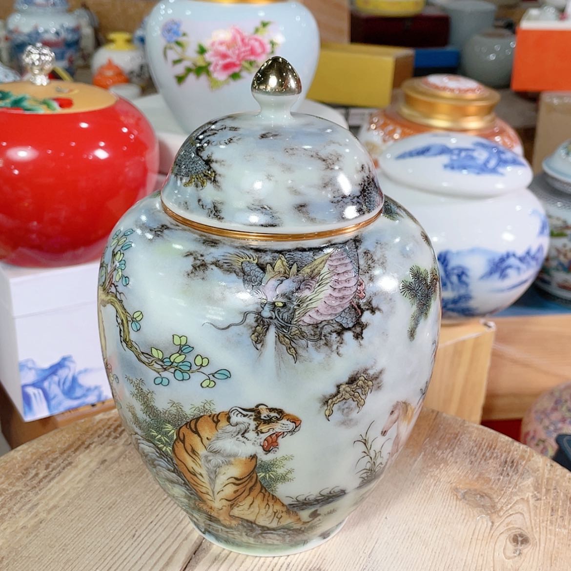 【闪购商品】罐陶瓷茶叶罐密封罐