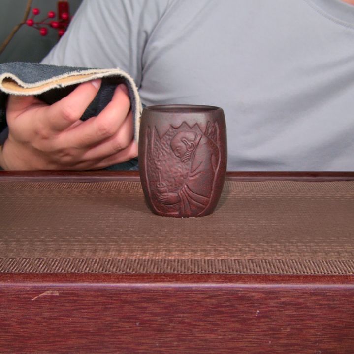 茶杯紫砂高货放漏