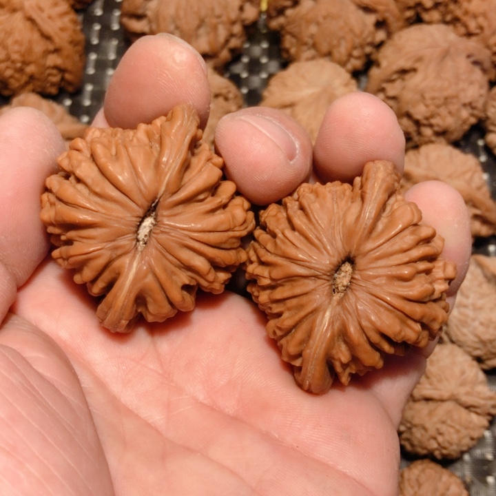 文玩核桃吊坠老四座楼