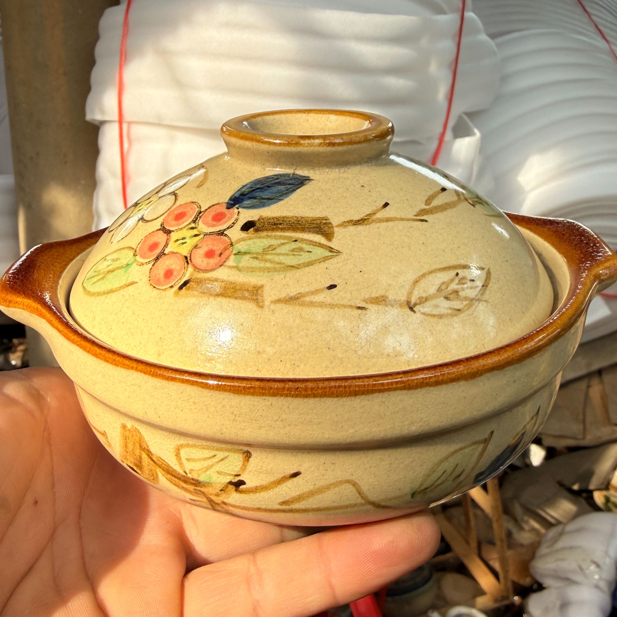 特价瑕疵，小砂锅3只