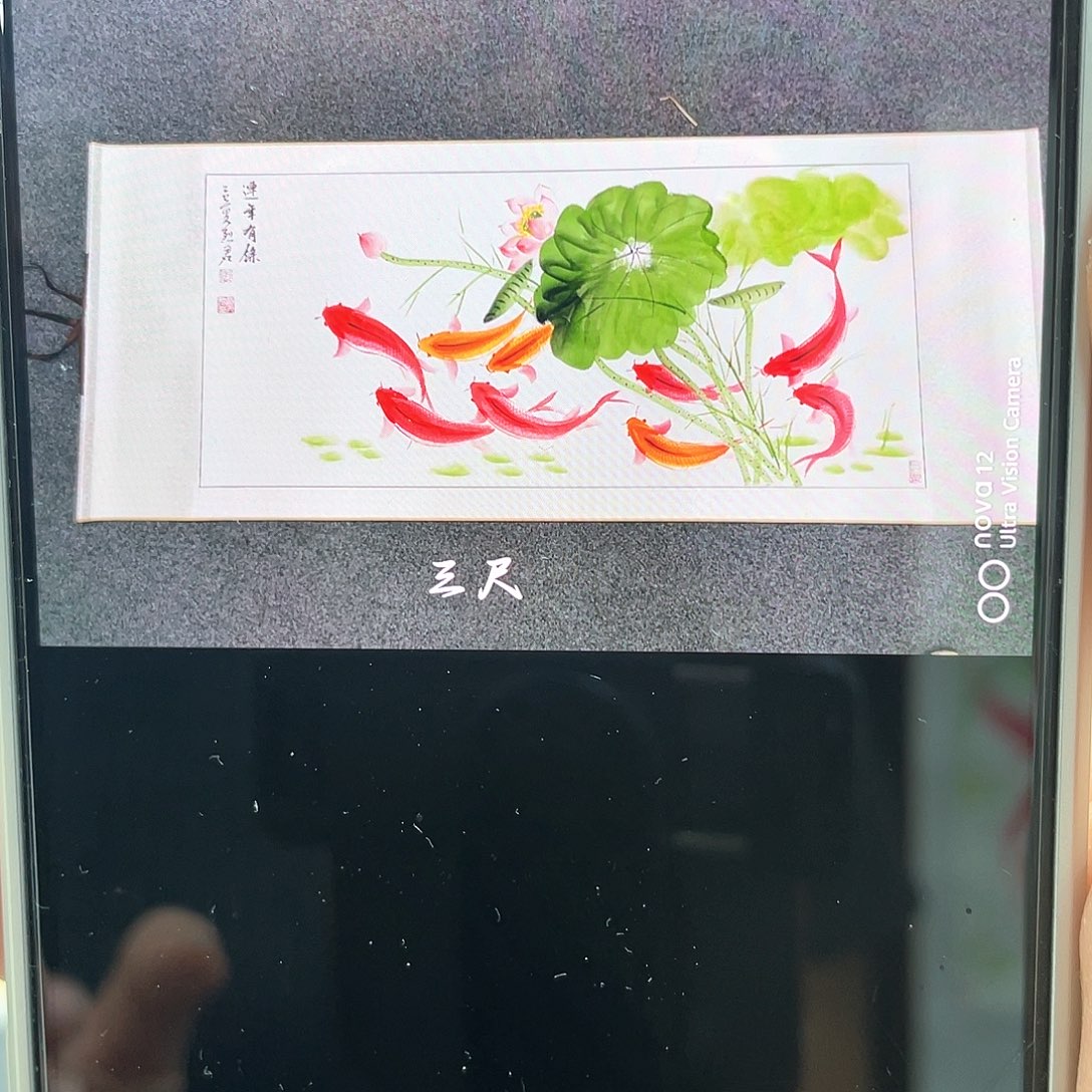 国画手绘手写作品