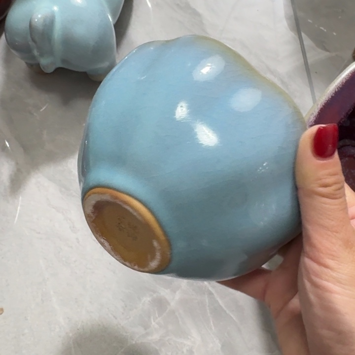 摆件陶郑家钧窑摆件