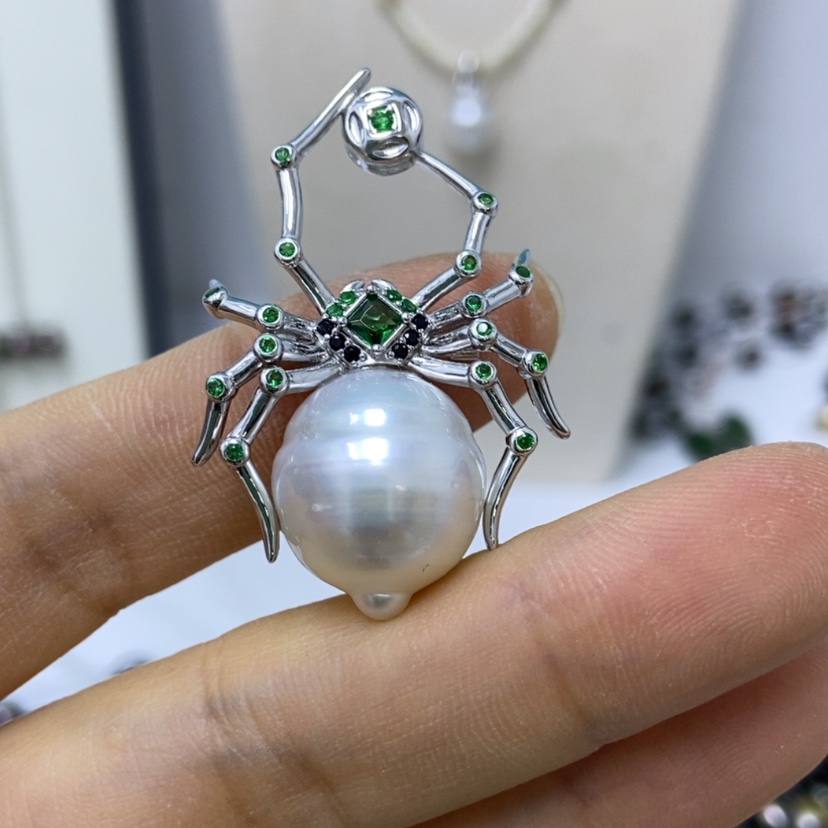 【闪购商品】海水珍珠裸珠未镶嵌娃*