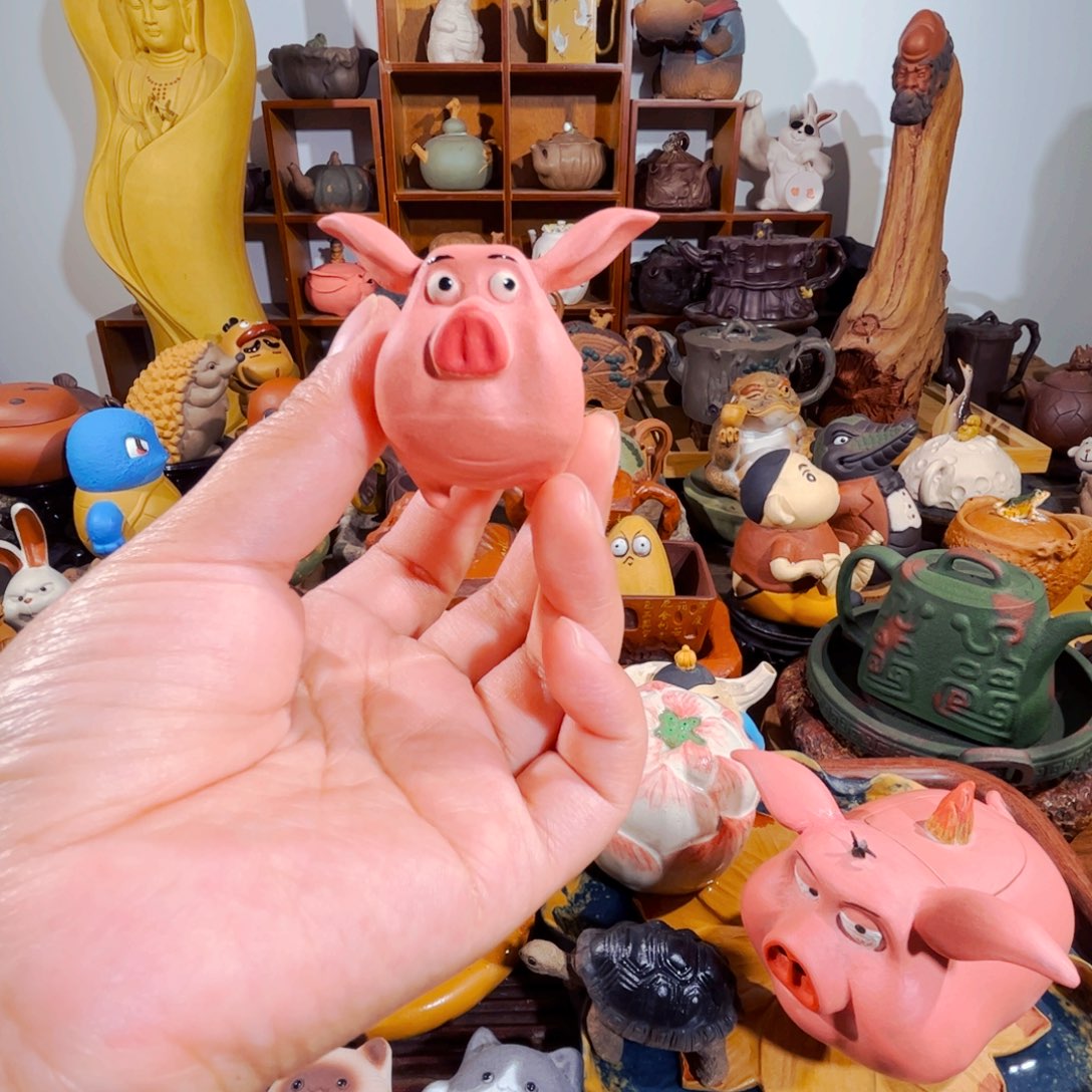 茶壶紫砂闹*纯手工制作过程就是