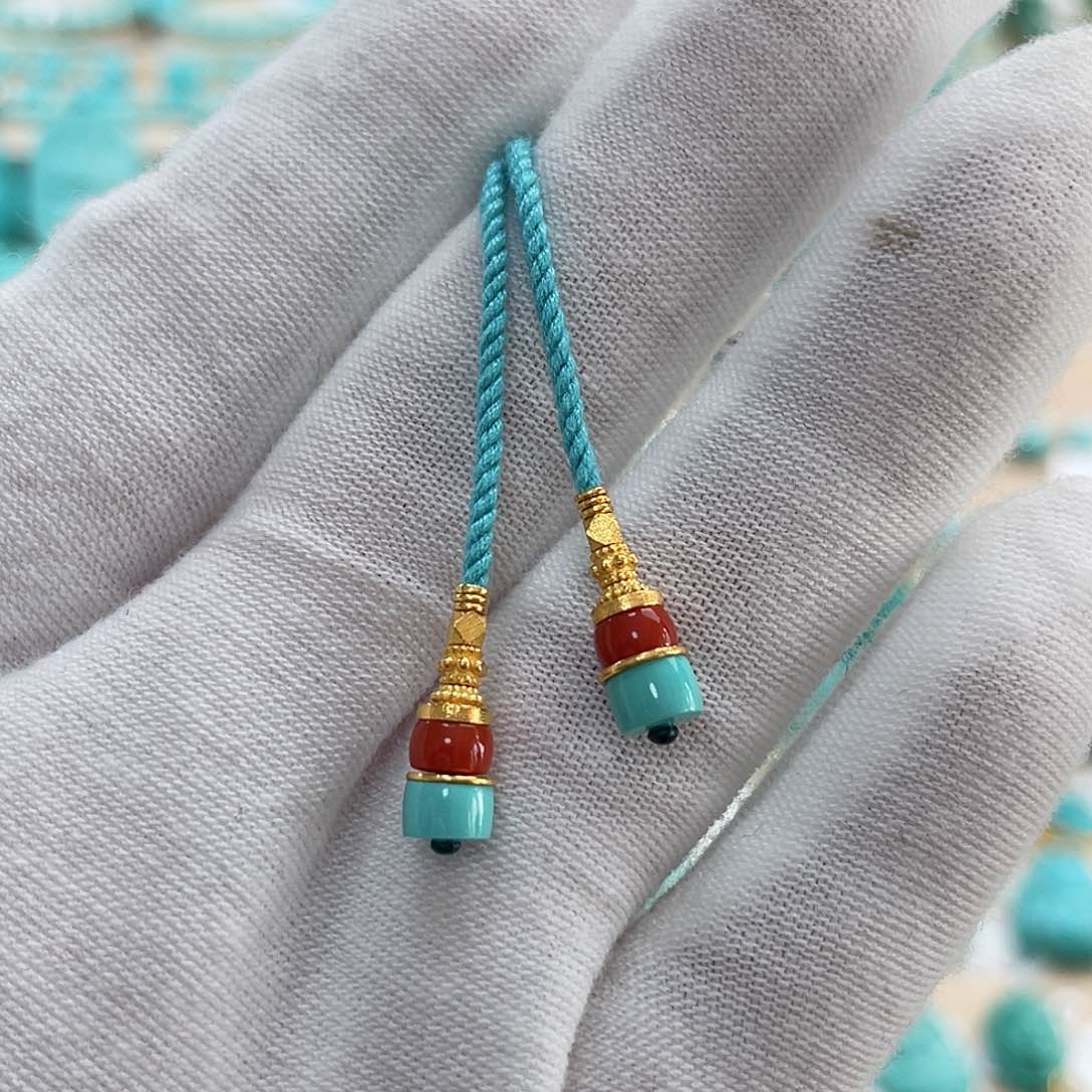 绿松石珠宝奇石未镶嵌