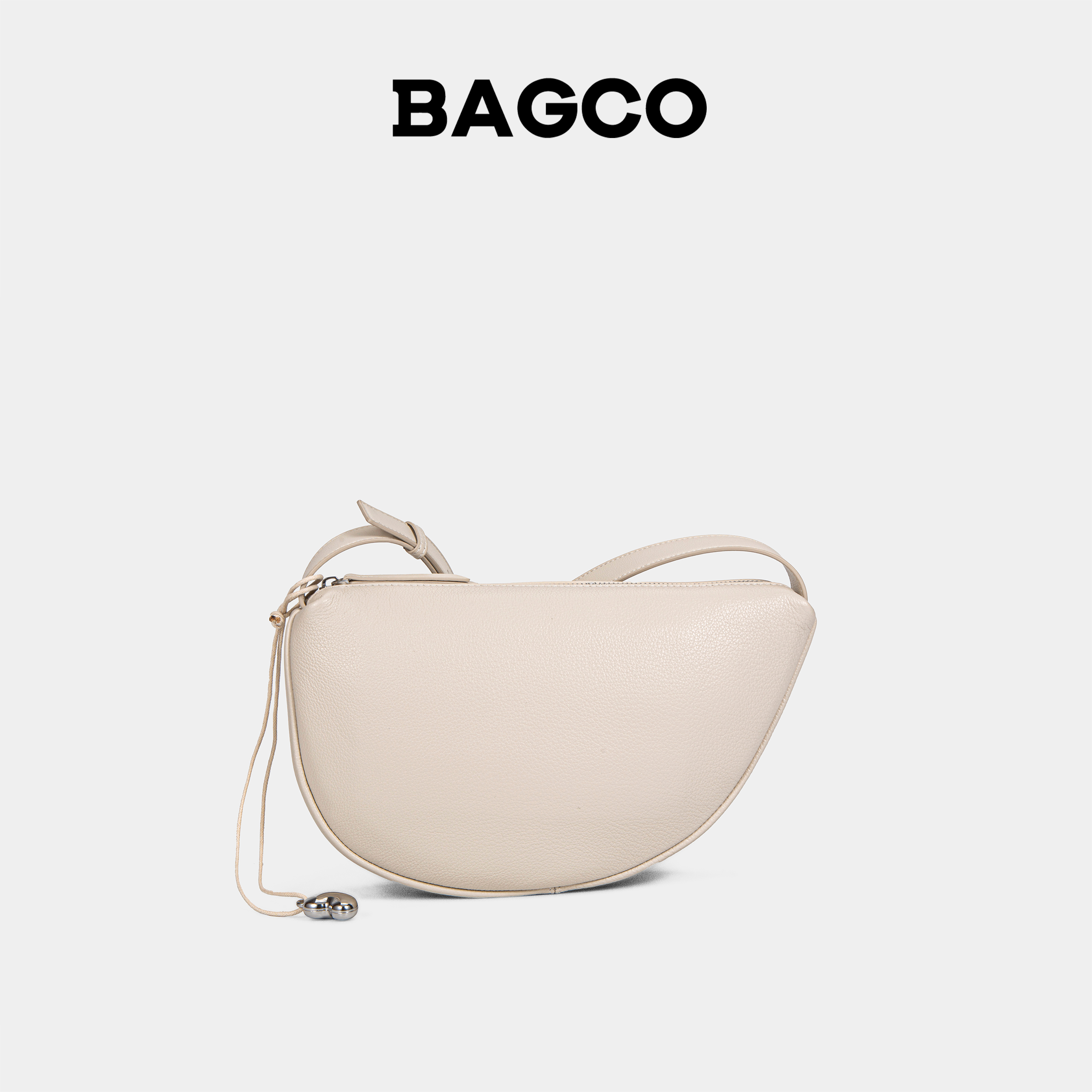 真皮豌豆马鞍包斜挎包