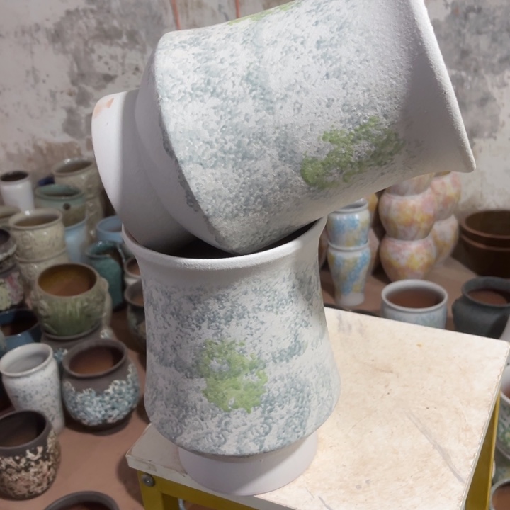 花盆紫砂口径16高度24两只正品