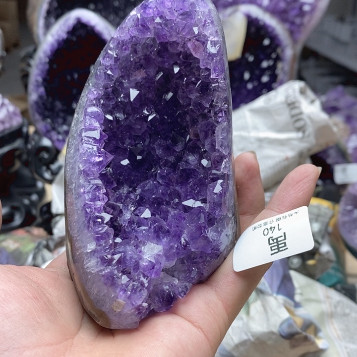 大型摆件（非配饰）未镶嵌紫晶