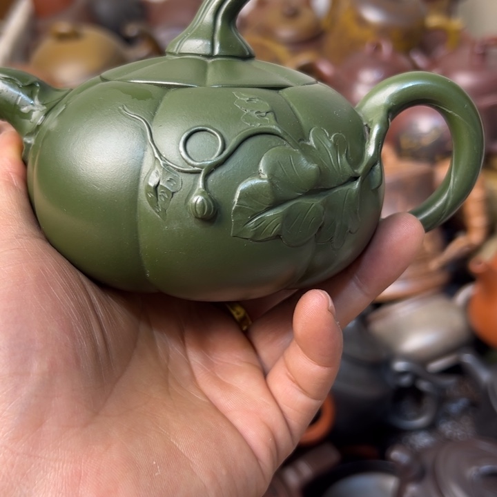 紫砂茶壶微瑕跳砂