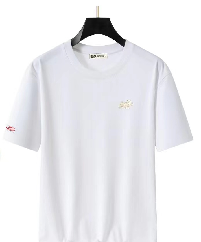 夏季男士圆领短袖时尚休闲透气