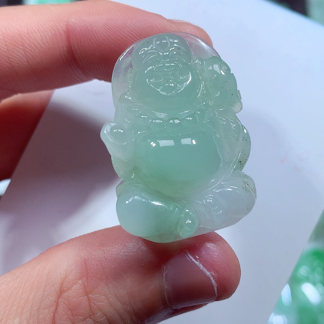 翡翠颈饰未镶嵌缅甸翡翠