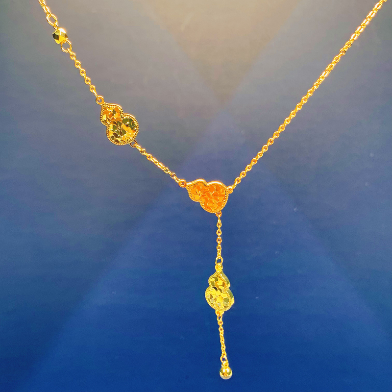 项链 项链 D20X023古法葫芦项链多样性发货