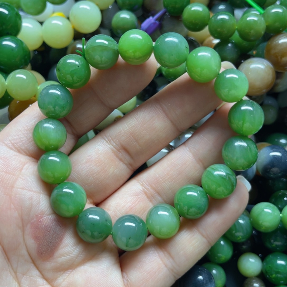 和田玉手链未镶嵌