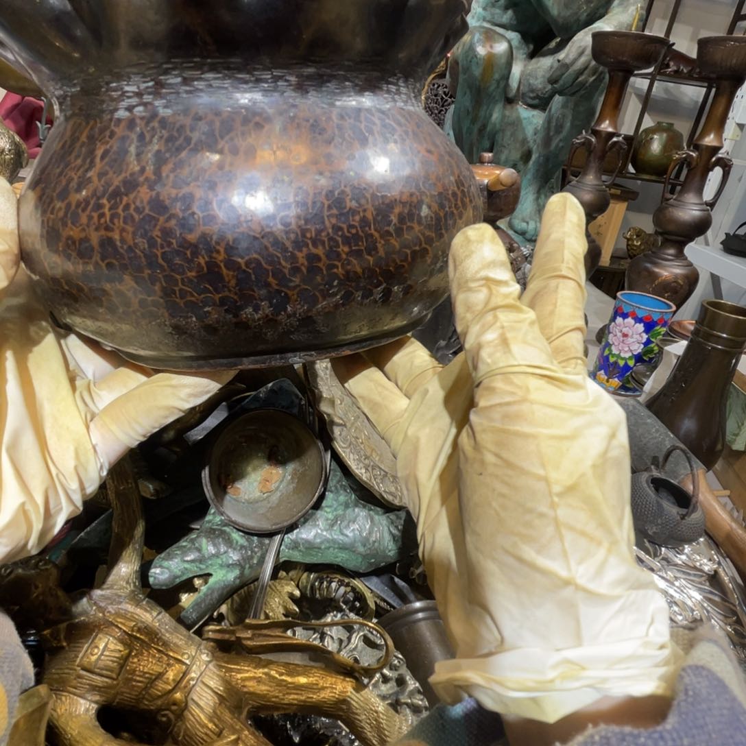 大阪回流铜器摆件28