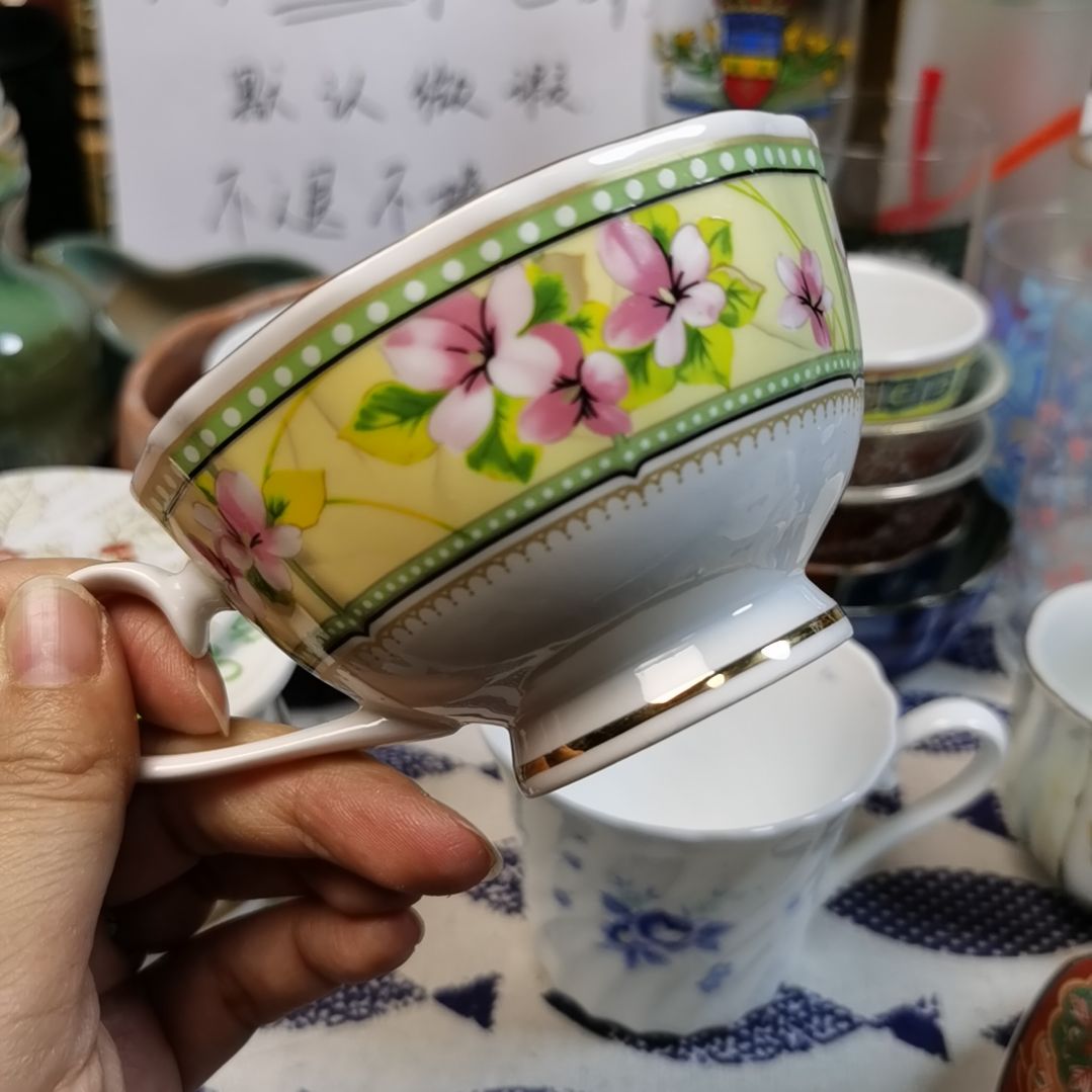 紫砂茶案陶瓷杯子碟子小碗