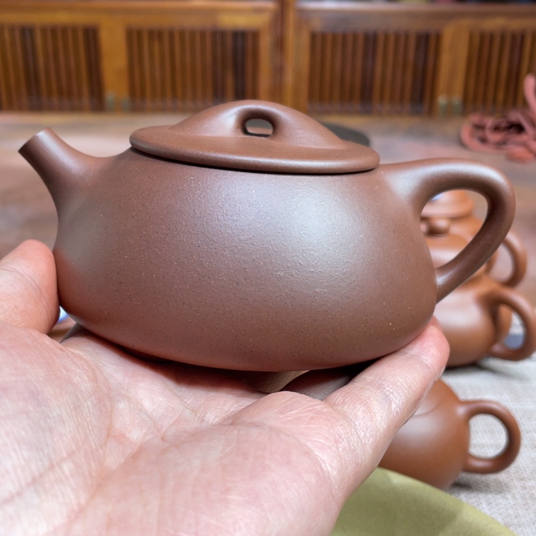 紫砂茶壶岱*宜兴紫砂原矿紫砂壶