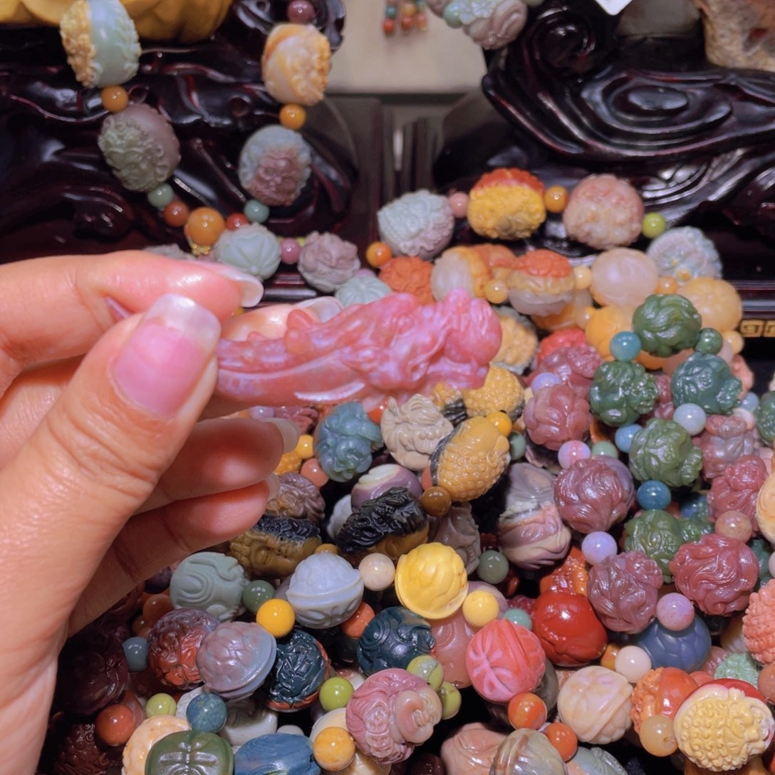 石英质玉手链未镶嵌