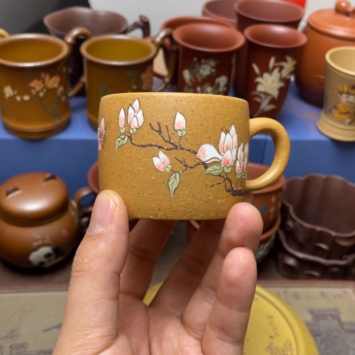 紫砂茶杯紫砂主人杯100cc