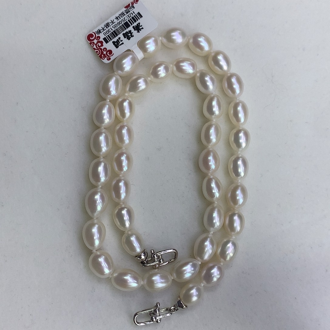 淡水珍珠未镶嵌颈饰7-8淡水无核珍珠